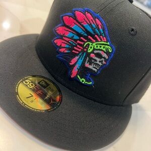 New Era Skull Chief Cyberpunks Hat Club Exclusive 59Fifty fitted hat